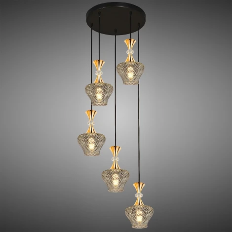 Подвесной светильник Reluce 09004-0.9-05 SMOKE (220V, на проводе)