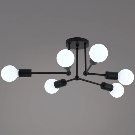 Потолочная люстра на штанге Reluce 01651-0.3-06 BK (220V)