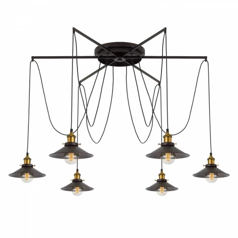 Подвесной светильник Citilux Эдисон CL451261 (220V, на проводе, паук)