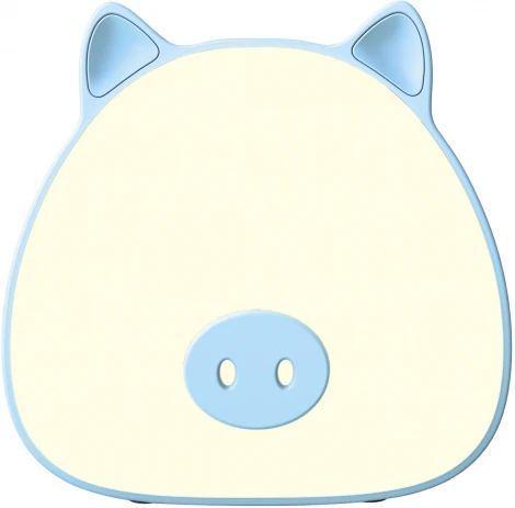 Светильник ночник настольный Gauss NN7036 GTL703 5W 200lm 2700-6000K 5V Li-ion 1200mA голубой диммируемый LED