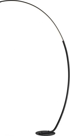 Торшер светодиодный Escada Grand 10281/T LED 12Вт, металл/силикон, черный