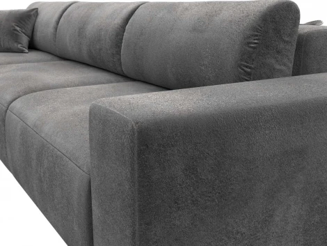 Диван угловой Лига-036 НПБ Классик Лонг левый угол Лига Диванов (Велюр) арт.127797L