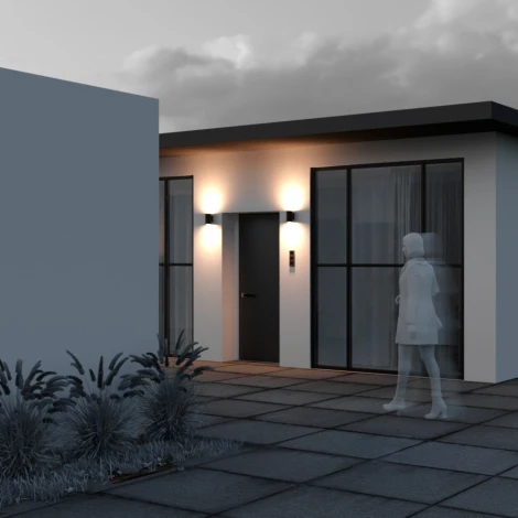 Архитектурная подсветка Maytoni Shim O303WL-L10GF3K (LED, 220V, круглые, IP65)