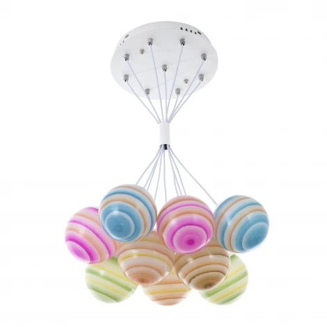 Подвесная люстра светодиодная с регулировкой цветовой температуры LED4U LED4U L6403-9