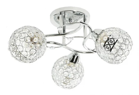 Потолочная люстра Lampex Amor 728/3