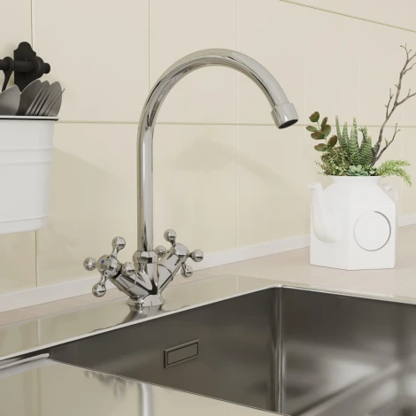 Смеситель Milardo Duplex DUPSB0JM05 для кухонной мойки