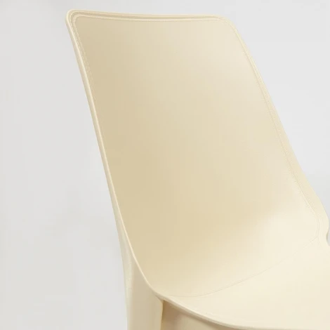 Стул GENIUS (mod 75) зеленый/ножки хром (металл/пластик)