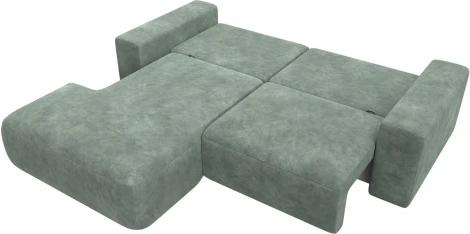 Диван угловой Лига-036 НПБ Классик левый угол Лига Диванов (Велюр) арт.127726L