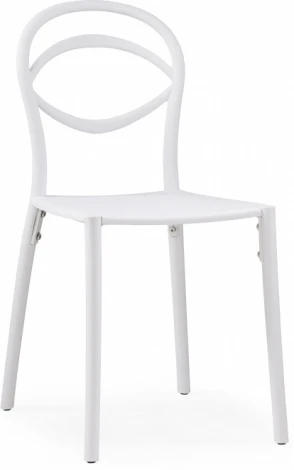 Пластиковый стул Woodville Simple white