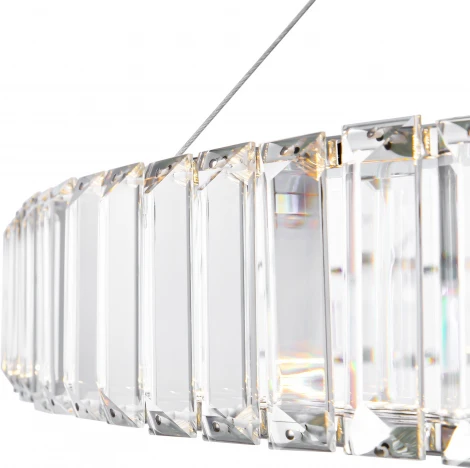 Подвесной светильник Freya Tier FR5257PL-L32CH (регулировка яркости, LED, 220V, на тросе, круглые, кольцо)