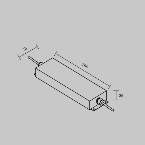 Источник напряжения PSL008 12В 250Вт IP67 Maytoni Led Strip 812006