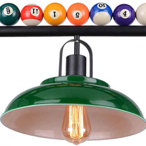 Подвесной светильник Lussole Loft Badger LSP-9542 (220V, на цепи, круглые, IP21)