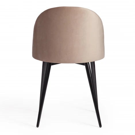 Стул MONRO (mod. 710) бежевый barkhat 5/черный (ткань/металл)