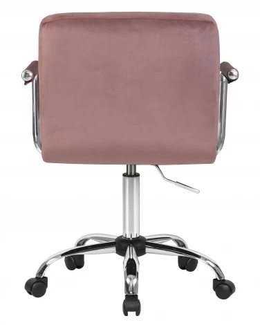 Набор 2 шт Офисное кресло для персонала DOBRIN TERRY (пудрово-розовый велюр (MJ9-32))