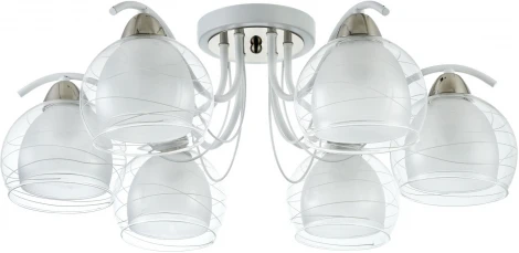 Потолочная люстра Freya Nikki FR5052-CL-06-W