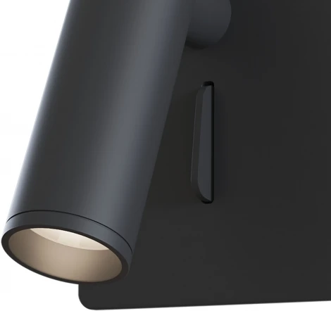 Настенный светильник (бра для чтения) Mirax 3000К 3Вт IP 20 LED Maytoni Technical C040WL-L3B3K (220V, выключатель)