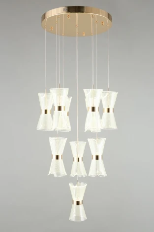 Подвесная люстра каскадная Aployt Charlayn APL.771.06.80 (LED, 220V, на проводе)