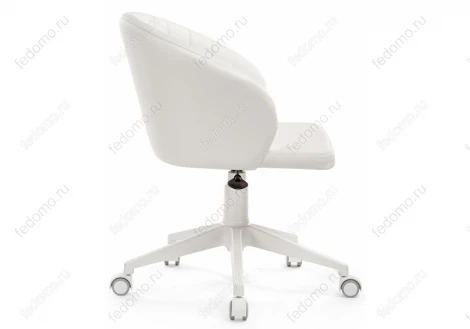 Компьютерное кресло Woodville Пард экокожа белый 464224