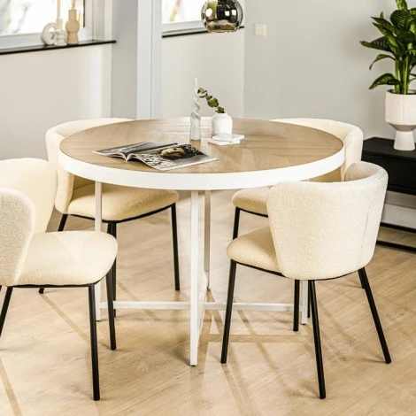 Стул Hesby Whirl бежевый,черный