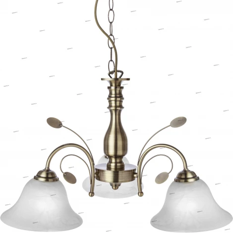 Подвесная люстра Globo 69007-3h (220V, на цепи, листья)