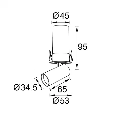 Встраиваемый светильник светодиодный Mantra Garda 9143