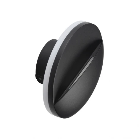 Настенный светильник уличный Novotech Halo 359533 черный LED 10W 220V 3000К (круглые, IP54)