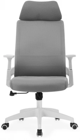 Компьютерное кресло Woodville Flok gray / white 15607
