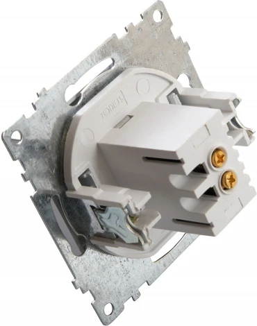 Розетка с USBх2 (шампань) Stekker Катрин 39602