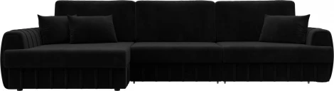 Диван угловой Лига-057 НПБ Лонг угол левый Лига Диванов (Велюр) арт.129302L