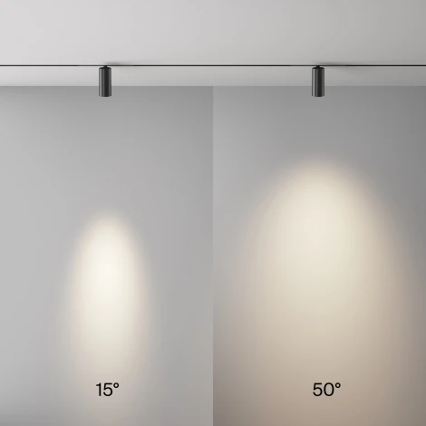 Трековый светильник низковольтный светодиодный 48V 5W 4000К Maytoni Technical Focus Led TR243-5W4K-B