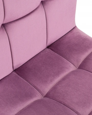 Стул барный GOLDIE (пудрово-сиреневый велюр (MJ9-52))