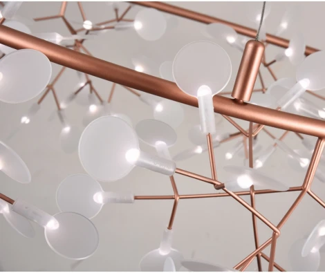 Подвесная люстра Kink Light Ветта 07521-162,33 (LED, 220V, на тросе, лепестки)