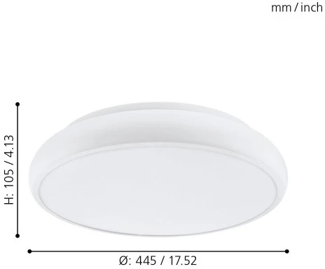 Потолочный светильник Eglo Riodeva-c 98045