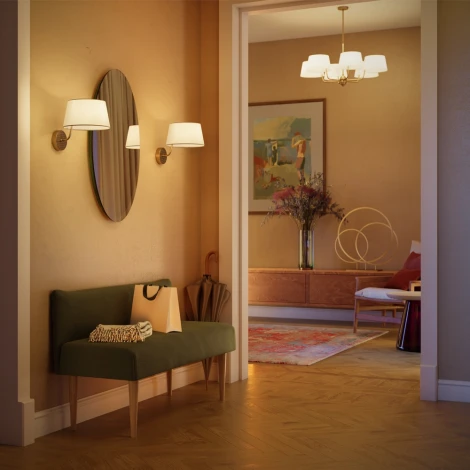 Потолочная люстра на штанге Maytoni Modesto MOD360PL-08BS (220V)