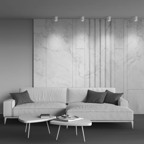 Накладной потолочный светильник Focus GU10 1x50Вт Maytoni Technical C011CL-01W (220V)