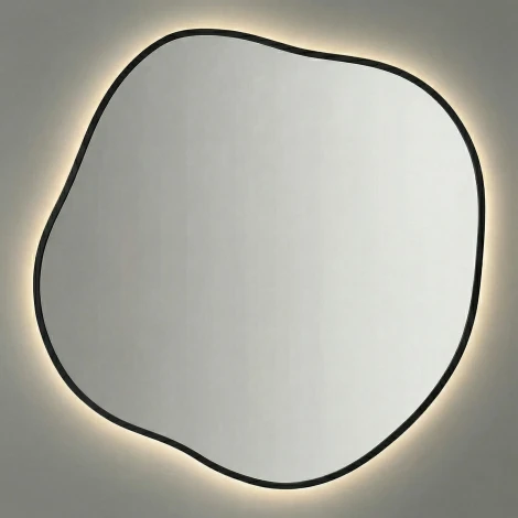 Organic L LED Black Зеркало в раме с подсветкой Art-Zerkalo SM128LBL 13948