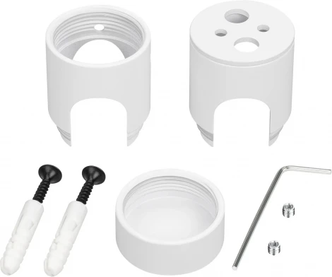 Крепление MonLIGHT-CYL-D18-DUO-WHITE (Arlight, Металл) 047390