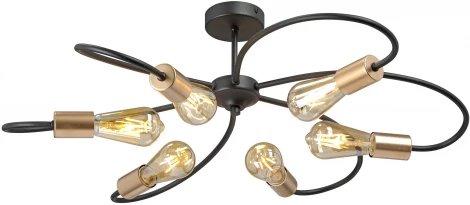 Потолочная люстра на штанге Vitaluce V3076-1/6PL (220V)