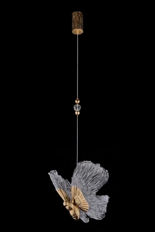Подвесной светильник Fluorite Borboleta FL1103-1P1 (LED, 220V, на проводе, для девочки, бабочки)