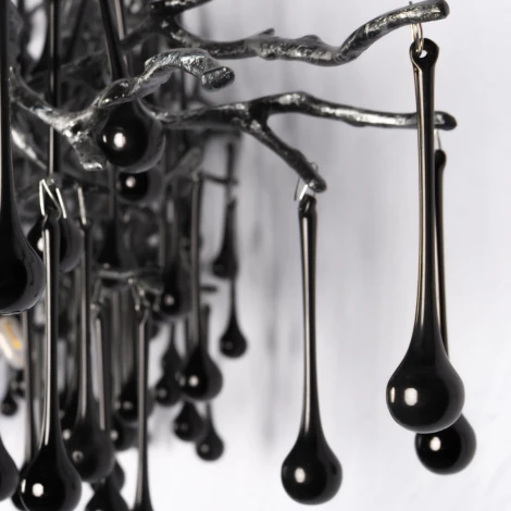 Подвесная люстра Loft It Bijout 10067/1800 BK (220V, на тросе, ветки)