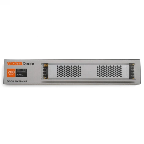 Блок питания 200Вт 24В IP20 Wolta WLD-200W/01-24V