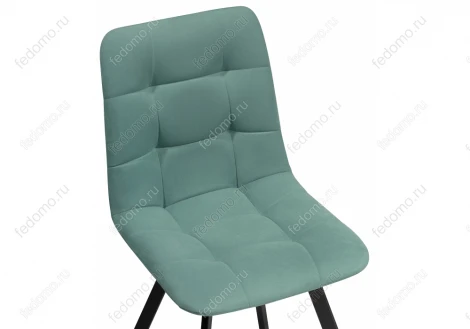 Стул Notta на металлокаркасе Чилли бирюзовый / черный 489718