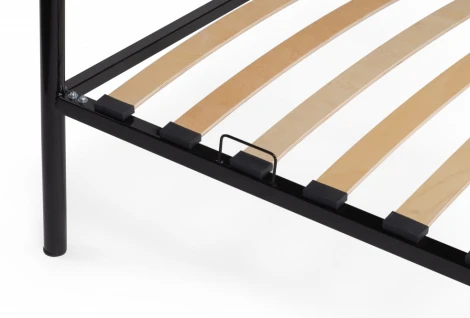 Кровать Woodville Нерика 180х200 черная