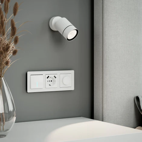 Спот Elektrostandard Niro 25013/01 GU10 белый (220V, круглые)