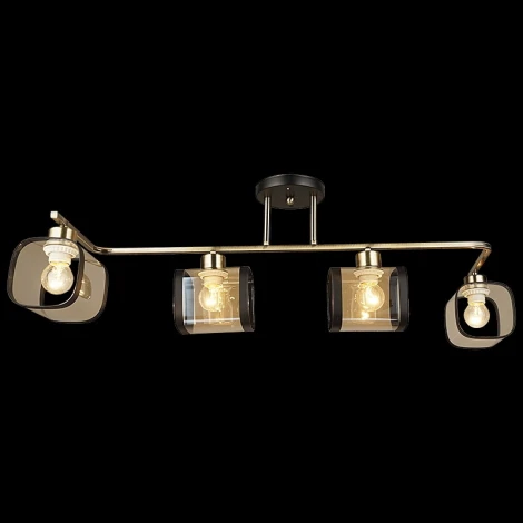 Потолочная люстра на штанге Reluce 04226-0.3-04 AB+BK (220V)