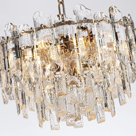 Подвесная люстра хрустальная Modelux MODELUX ML.7083.8 GD
