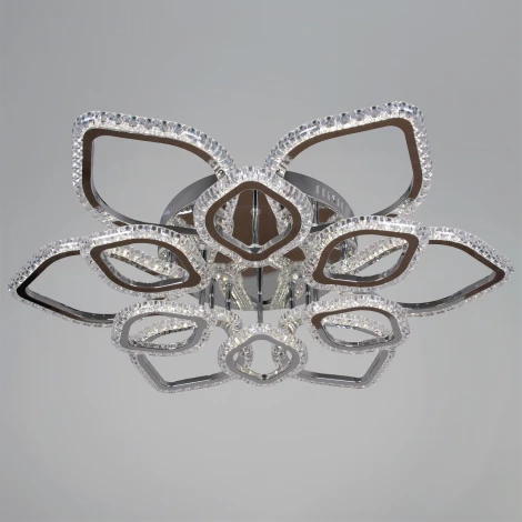 Потолочная люстра светодиодная на штанге с регулировкой цветовой температуры, яркости и ночным режимом Reluce 09865-0.3-6+6A CR