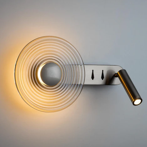 Настенный светильник светодиодный со спотом с выключателем Citilux Corta CL245031