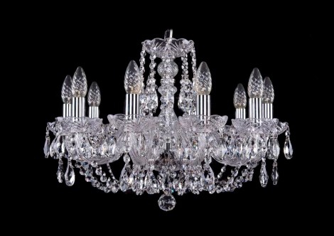 Подвесная люстра Bohemia 1406 1406/10/195/Ni