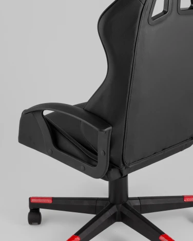 Кресло спортивное TopChairs Warden черно-красный арт.УТ000039484